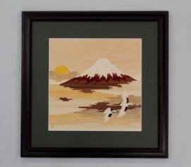 鶴と富士